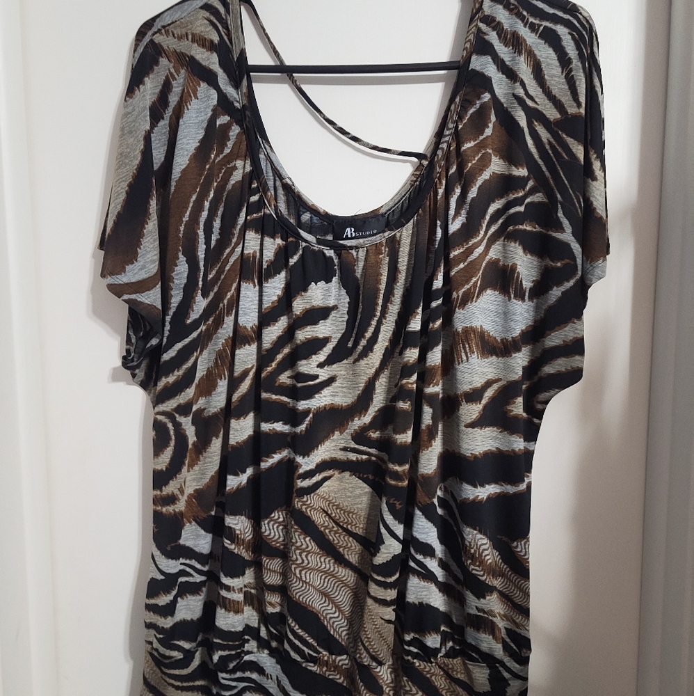 Zebra blouse